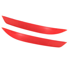 2Pcs Left & Right Side Rear Bumper Reflector Set Red For 2016-2017 Honda Accord
