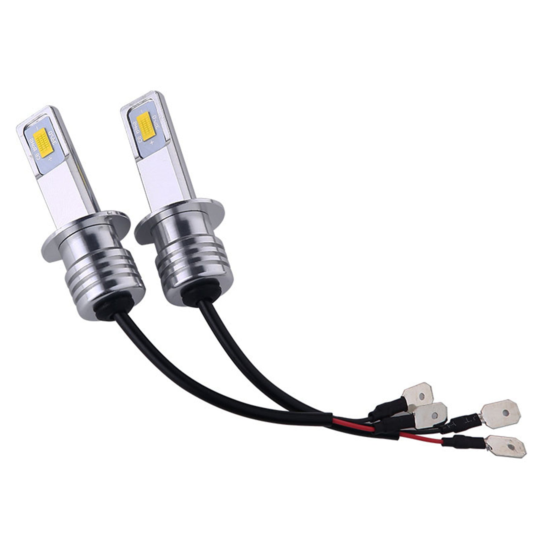 TOPPARTZ 2 x H1 6000K White 35W Bulb 4000LM Bulb Super Bright LED Bulbs Fog Light Bulbs
