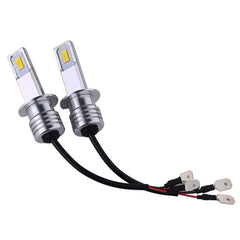 TOPPARTZ 2 x H1 6000K White 35W Bulb 4000LM Bulb Super Bright LED Bulbs Fog Light Bulbs