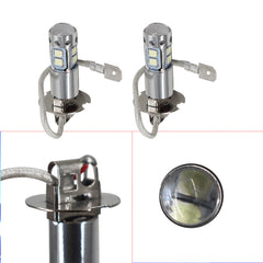 TOPPARTZ 2x H3 8000K Ice Blue 50W Fog Driving Light DRL  LED Headlight Bulbs Kit