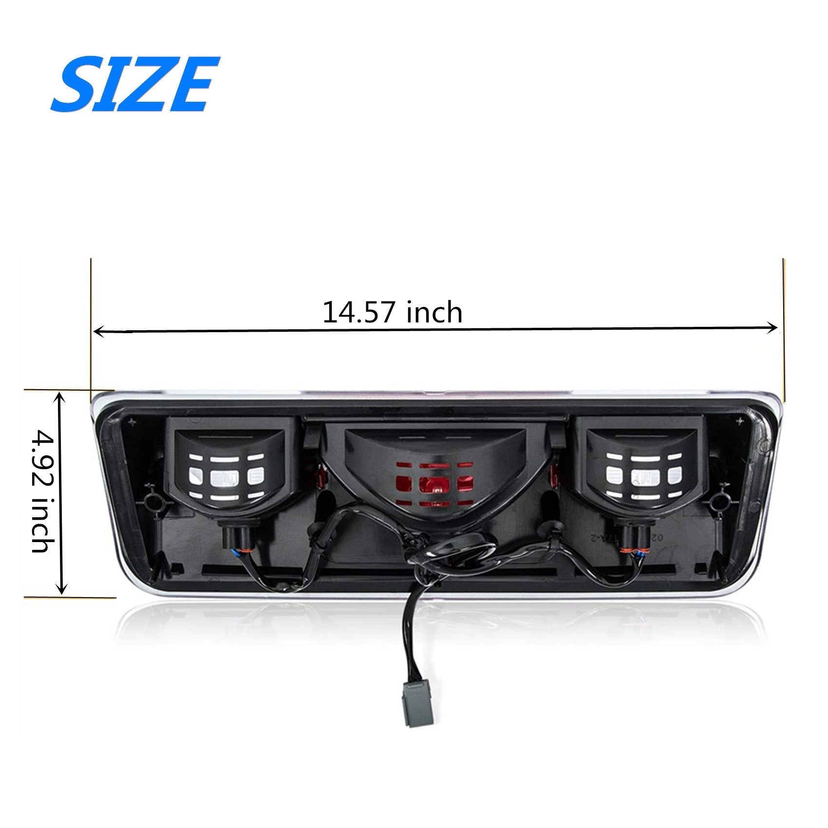 TOPPARTZ 3rd Third Brake Light Lamp Rear Center For 2004 2005 06 07 08 Ford F150