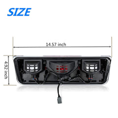 TOPPARTZ 3rd Third Brake Light Lamp Rear Center For 2004 2005 06 07 08 Ford F150