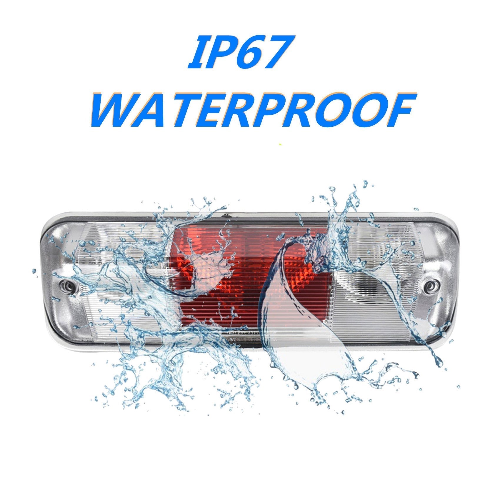 TOPPARTZ 3rd Third Brake Light Lamp Rear Center For 2004 2005 06 07 08 Ford F150