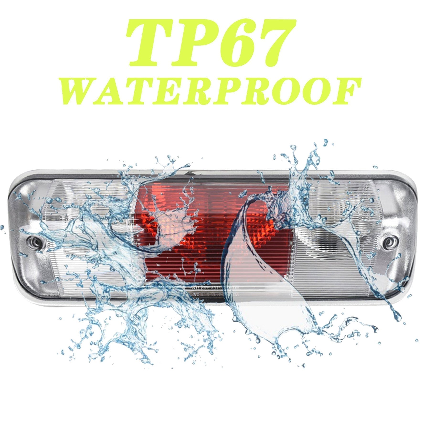 TOPPARTZ 3rd Third Brake Light Lamp Rear Center For 2004 2005 06 07 08 Ford F150