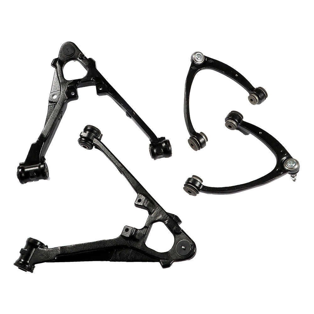 TOPPARTZ 4pc Front Upper Lower Control Arms Kit for Chevy Silverado GMC Sierra 1500