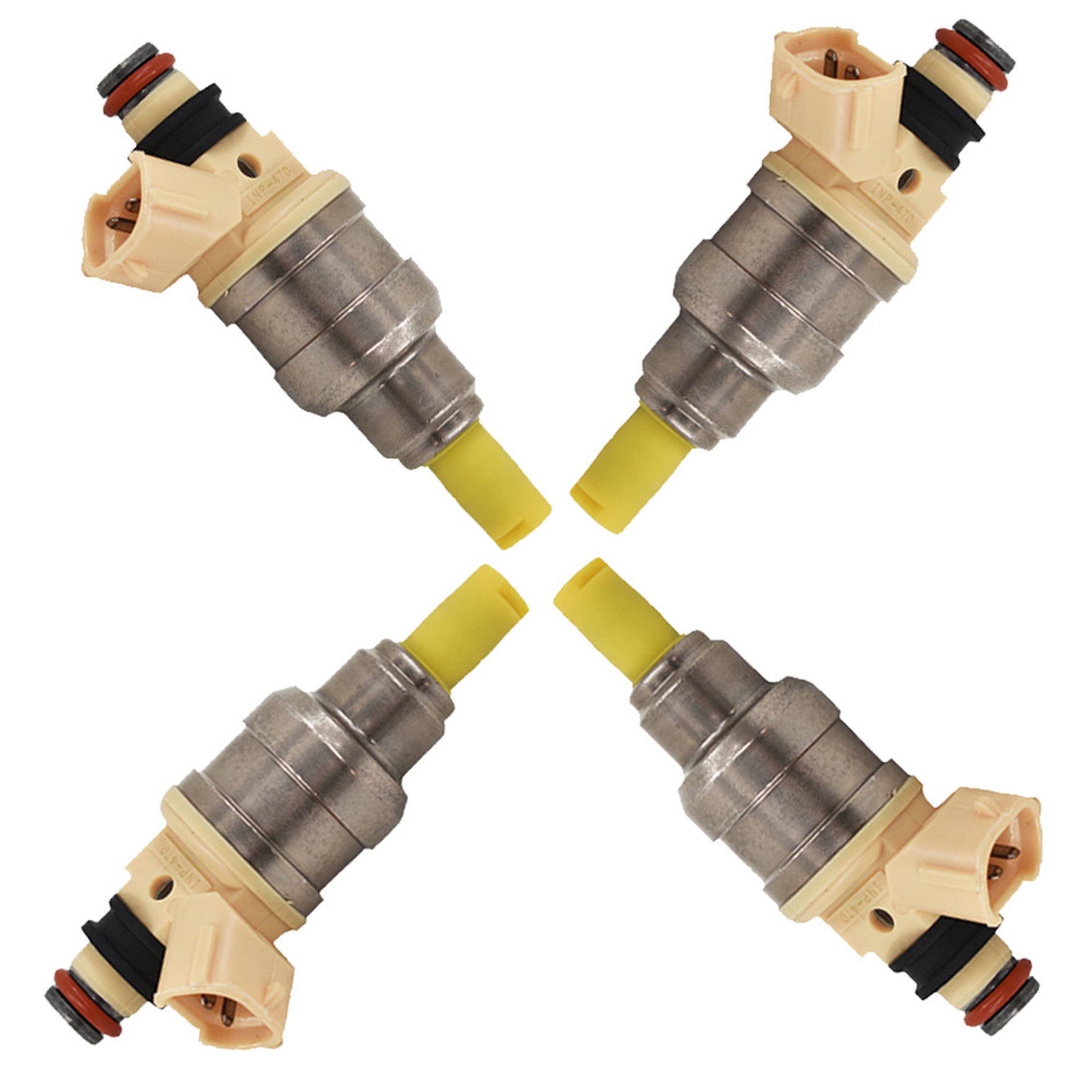 TOPPARTZ 4x Upgraded Fuel Injectors For Suzuki Sidekick Tracker X-90 1.6L INP-470