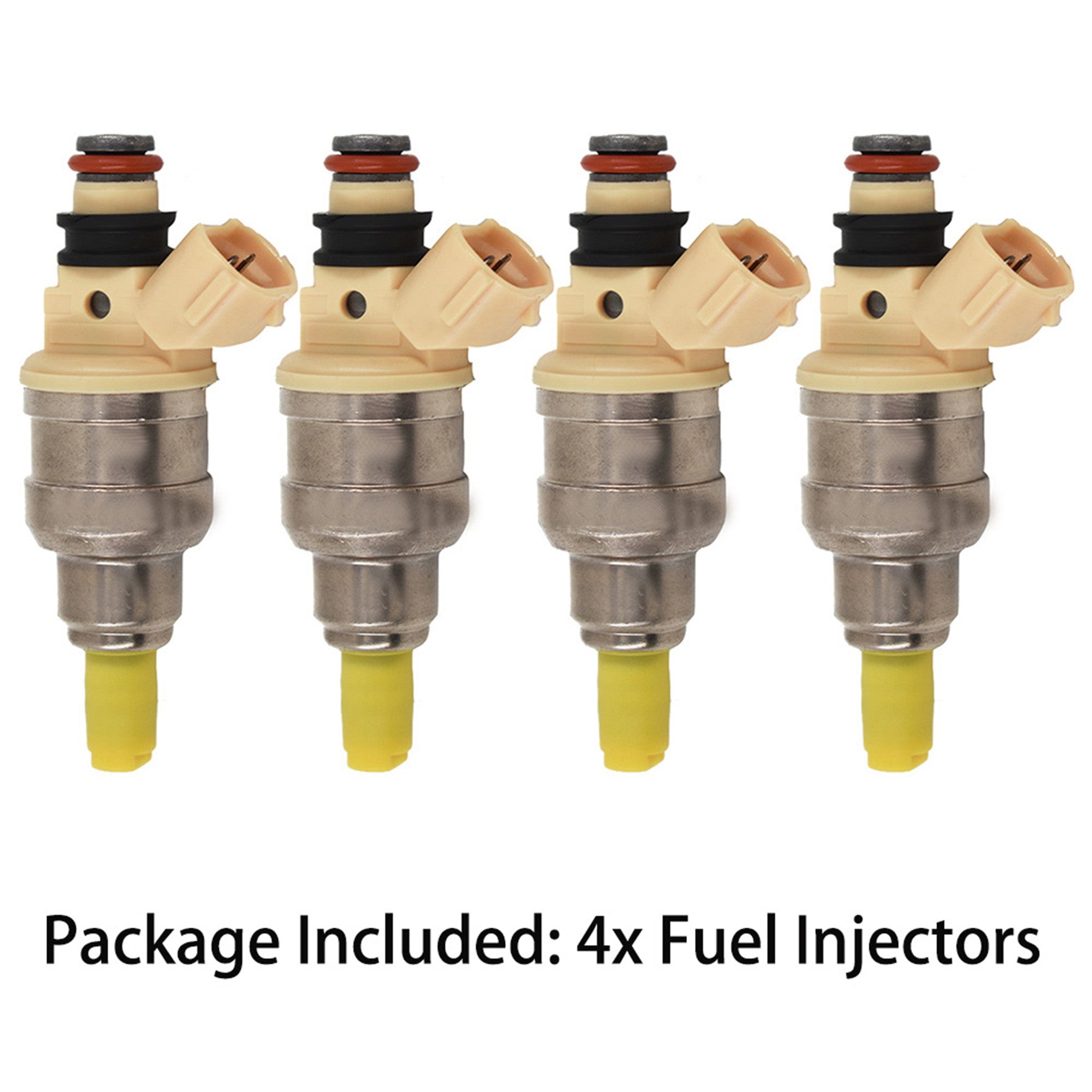 TOPPARTZ 4x Upgraded Fuel Injectors For Suzuki Sidekick Tracker X-90 1.6L INP-470