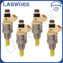 TOPPARTZ 4x Upgraded Fuel Injectors For Suzuki Sidekick Tracker X-90 1.6L INP-470