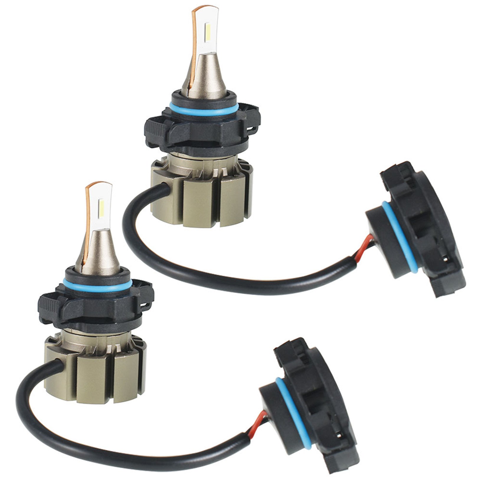 TOPPARTZ 5202 LED Fog Light Bulbs 6000K 3000LM 30W Bright Fog Light LED Conversion Kit, Pack of 2