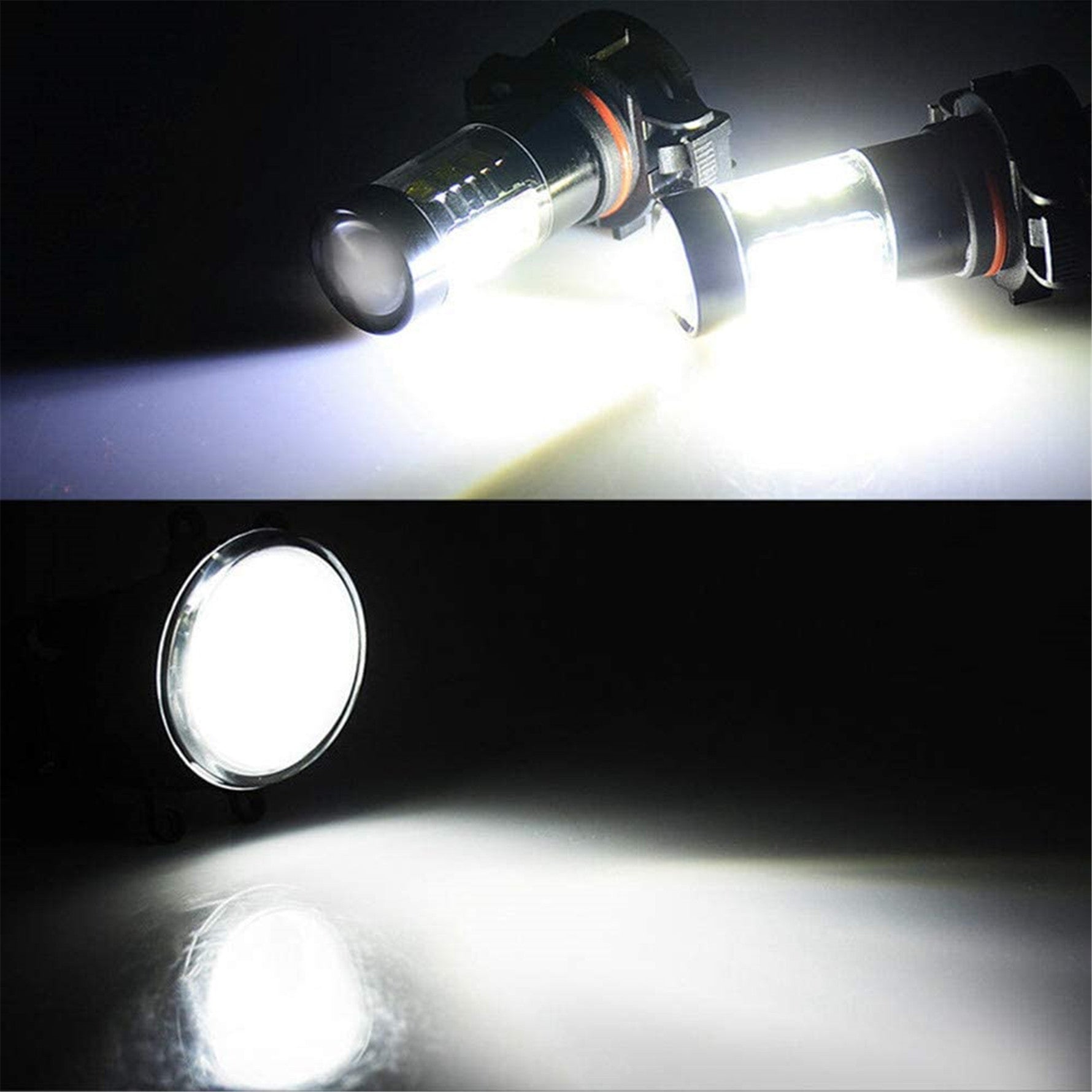 TOPPARTZ 5202 LED Fog Light Bulbs for Chevy Silverado 1500 2007-2015 6000K White