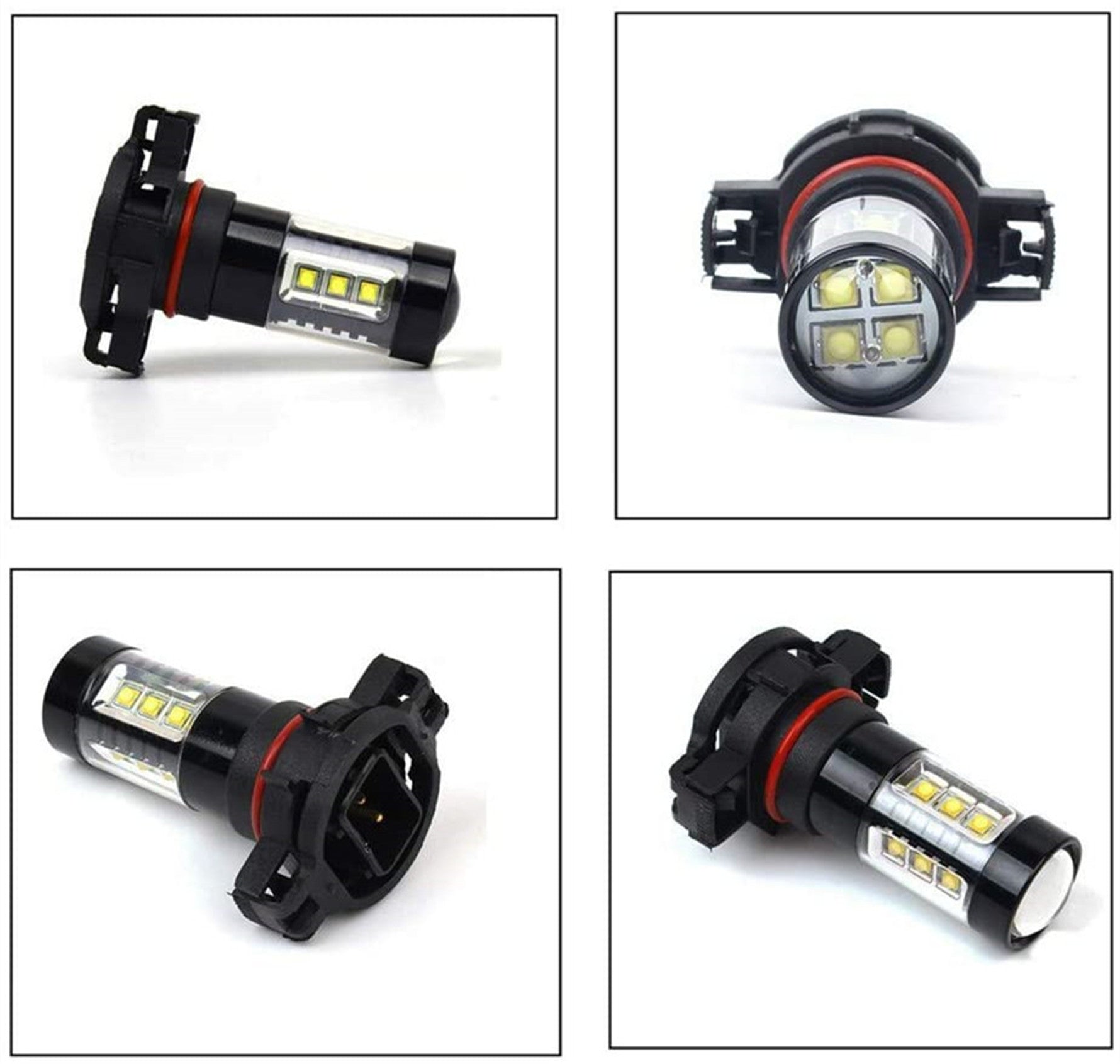 TOPPARTZ 5202 LED Fog Light Bulbs for Chevy Silverado 1500 2007-2015 6000K White