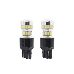 TOPPARTZ 7443 7440 2 PCS LED Back Up Reverse Light Bulb 2800LM 6000K White Projector Replacement for Signal, Turn, Brake, Parking, Tail, DRL Fog Lights