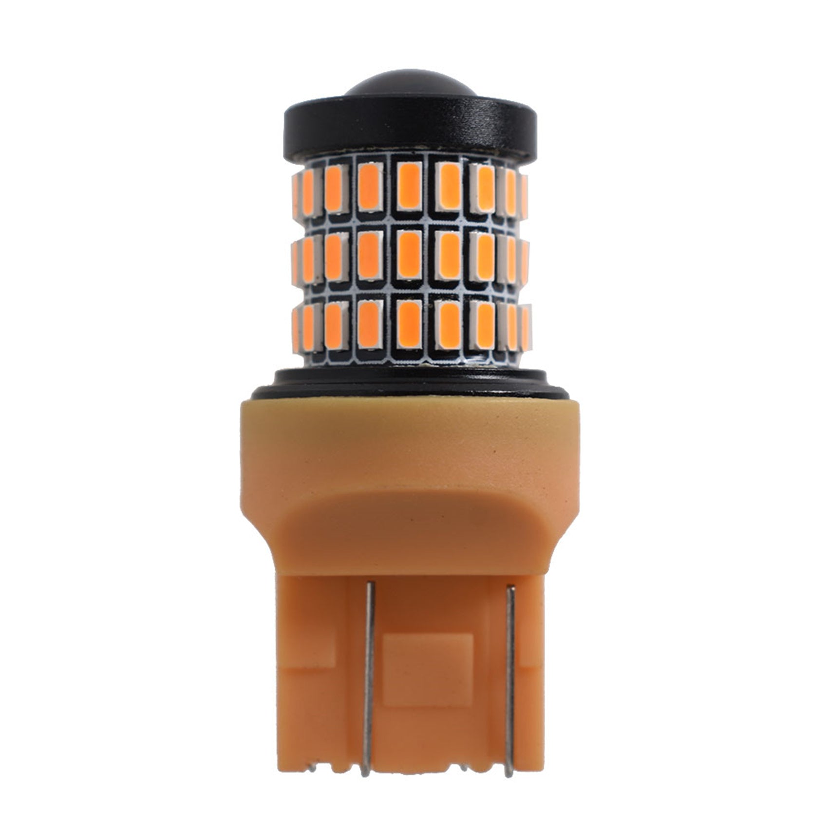 TOPPARTZ 7443 7444 LED Amber Backup Reverse Turn Signal Parking DRL High Power Light Bulb