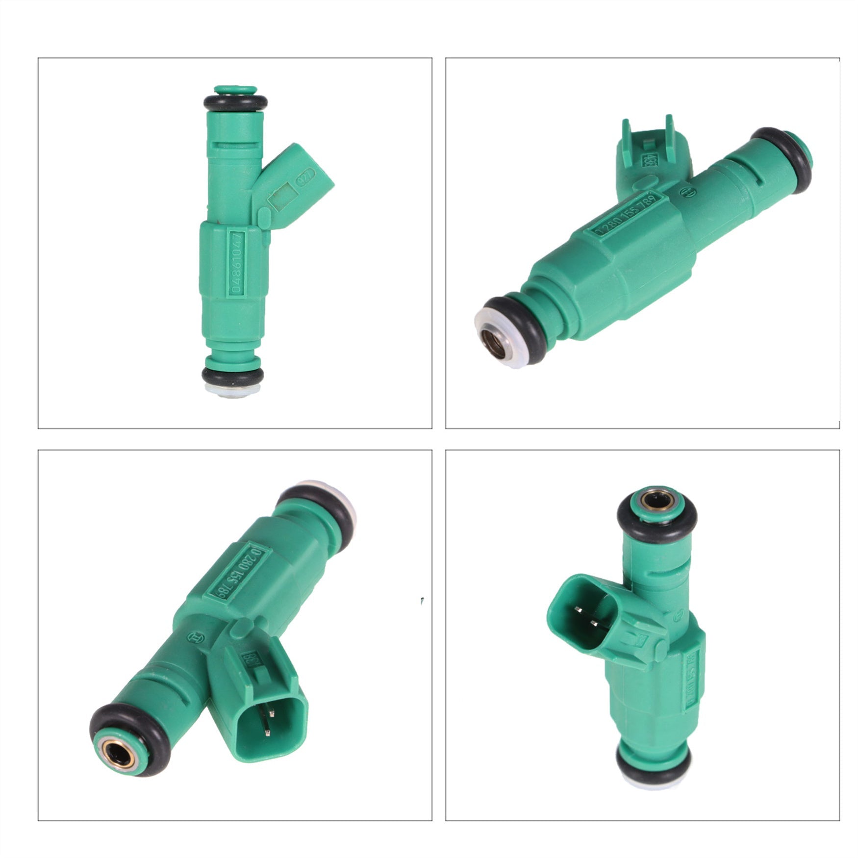 TOPPARTZ 8 PCs Fuel Injectors Nozzle Replacement for Dodge Dakota Durango Ram 1500/2500/3500 0280155789