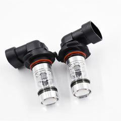 TOPPARTZ 9005 (HB3) LED Fog Light Bulbs 100W 10000K 1800LM Blue 2323 SMD LED Bulbs Fog Light DRL Kit 2-Pack