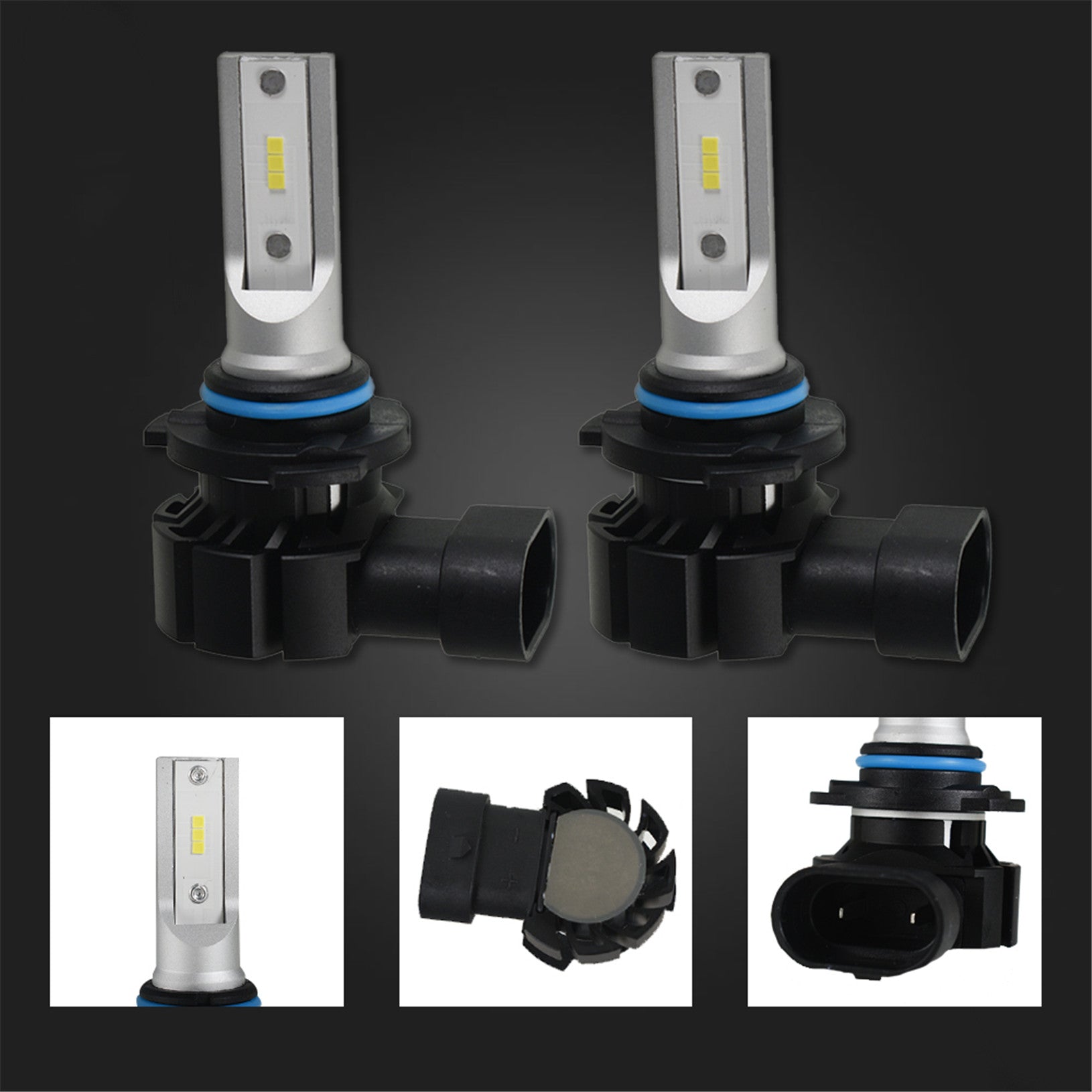 TOPPARTZ 9005 LED Fog Light Bulbs 6000K 3000LM 30W Fog Light LED Conversion Kit, Pack of 2