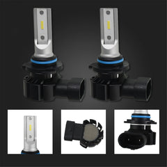 TOPPARTZ 9005 LED Fog Light Bulbs 6000K 3000LM 30W Fog Light LED Conversion Kit, Pack of 2