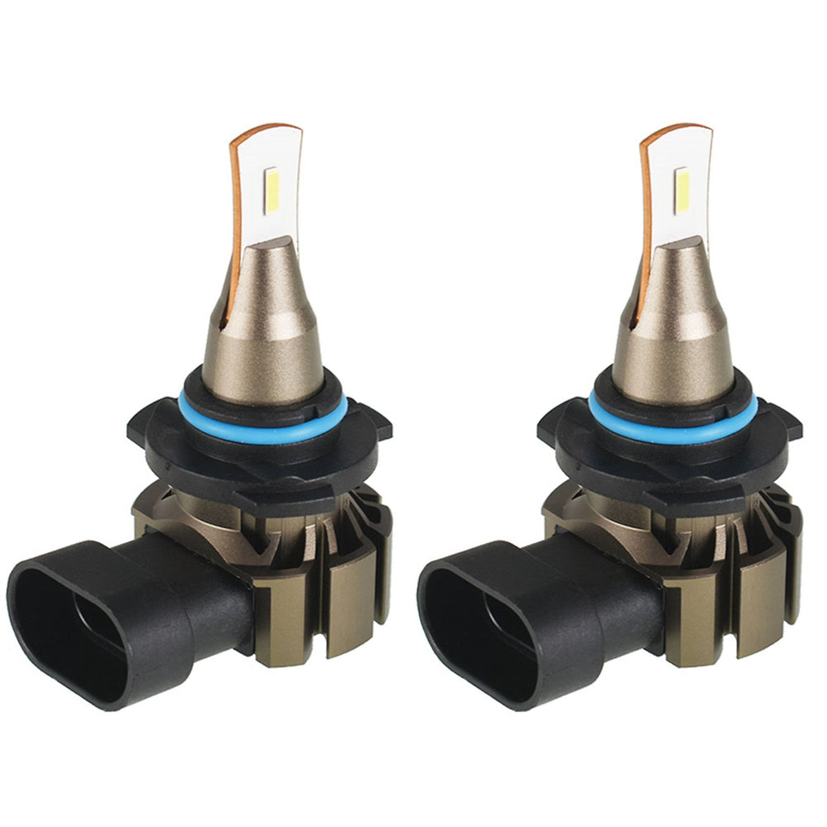 TOPPARTZ 9006 HB4 2 PCS LED Bulb Conversion Kit IP67 Waterproof 6000K White 360-degree Illumination 3000LM/Pair