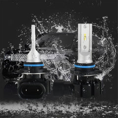 TOPPARTZ 9006 LED Fog Light Bulbs 6000K 3000LM 30W Fog Light LED Conversion Kit, Pack of 2