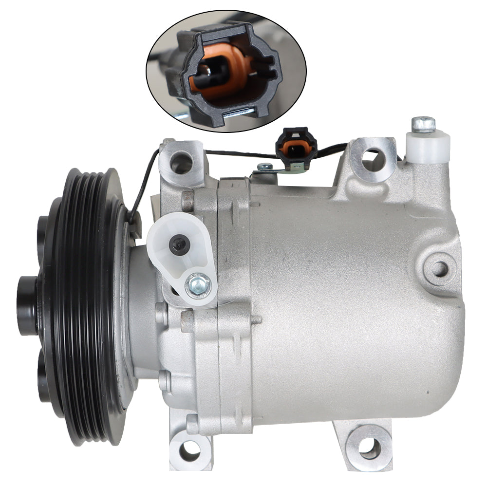 TOPPARTZ AC Compressor & A/C Clutch CO 10386C Fit for Nissan Frontier 1999-2003 Xterra 2000-2004 3.3L 10348171 6511659 7511659