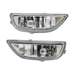 TOPPARTZ Bumper Fog Light Driving Lamp w/Bulb For 2001 2002 Toyota Corolla Clear