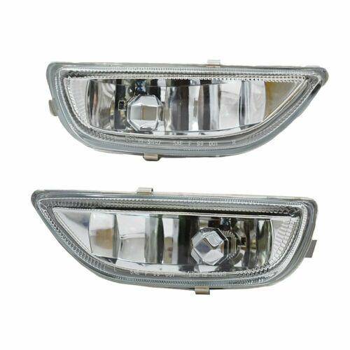 TOPPARTZ Bumper Fog Light Driving Lamp w/Bulb For 2001 2002 Toyota Corolla Clear
