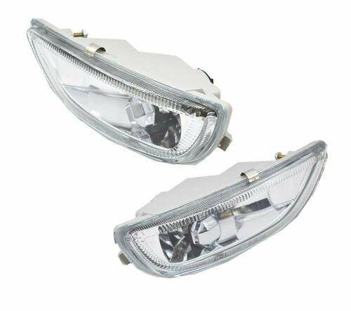 TOPPARTZ Bumper Fog Light Driving Lamp w/Bulb For 2001 2002 Toyota Corolla Clear