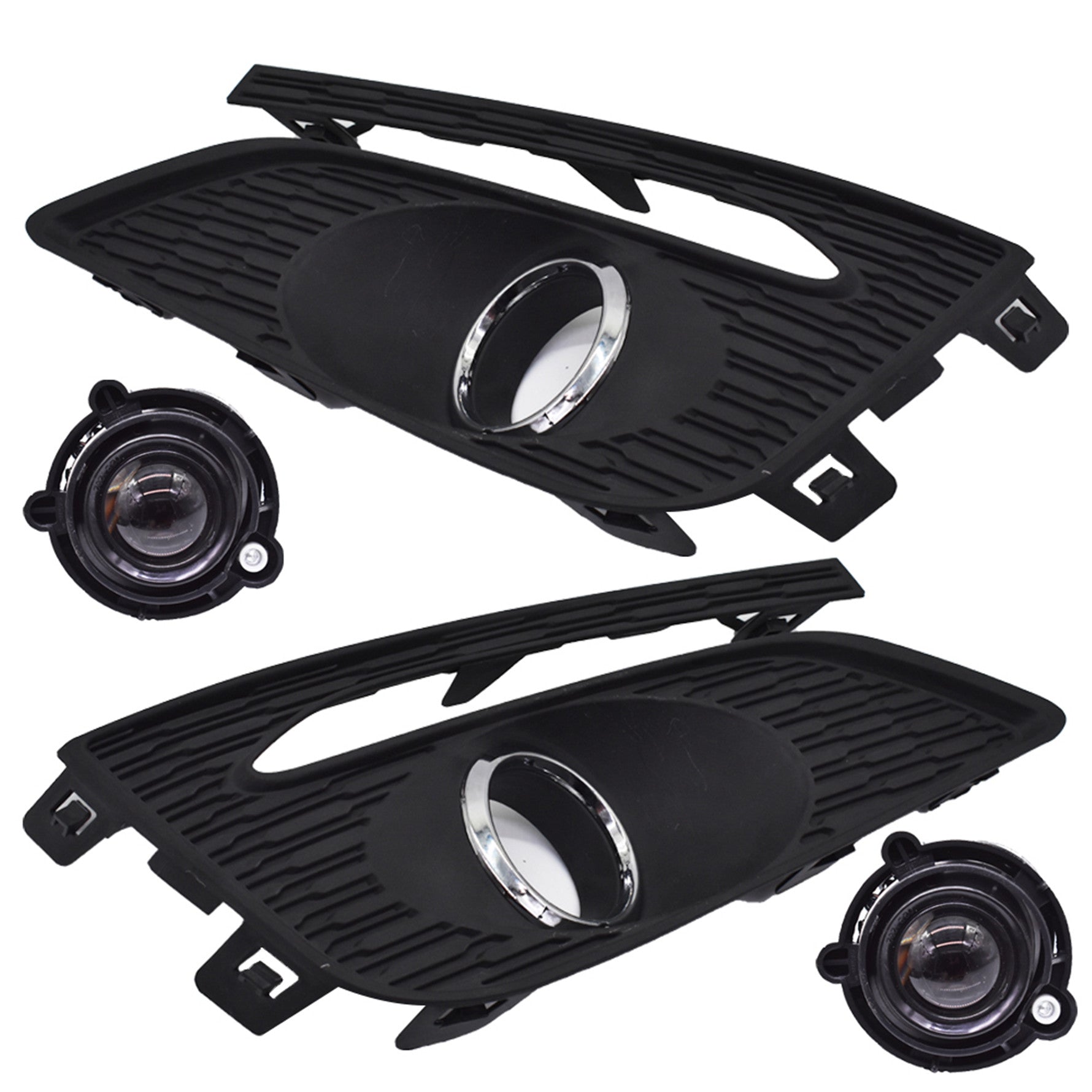TOPPARTZ Bumper Fog Lights Driving Lamps For 2016-2018 Chevy Cruze w/ Switch