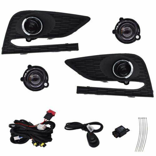 TOPPARTZ Bumper Fog Lights Driving Lamps For 2016-2018 Chevy Cruze w/ Switch