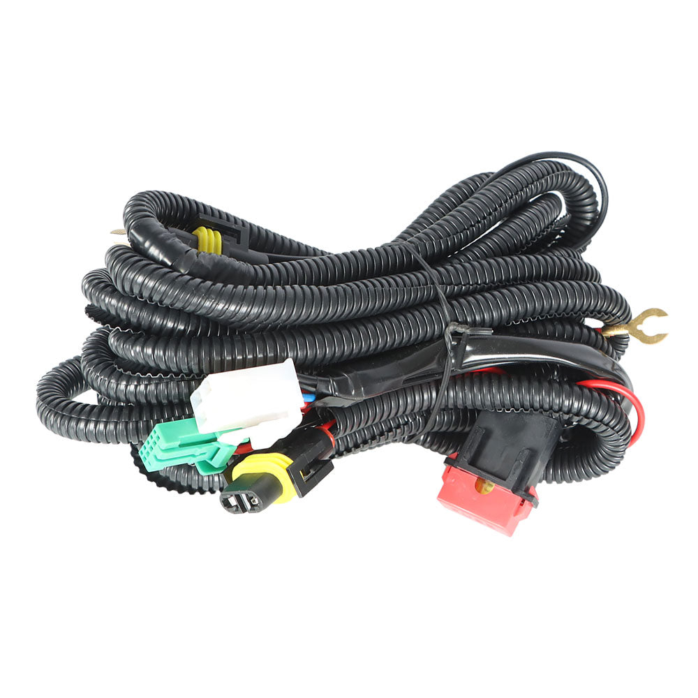 TOPPARTZ Clear Bumper Fog Lights Driving Lamp Switch For 2011-2015 Toyota Sienna