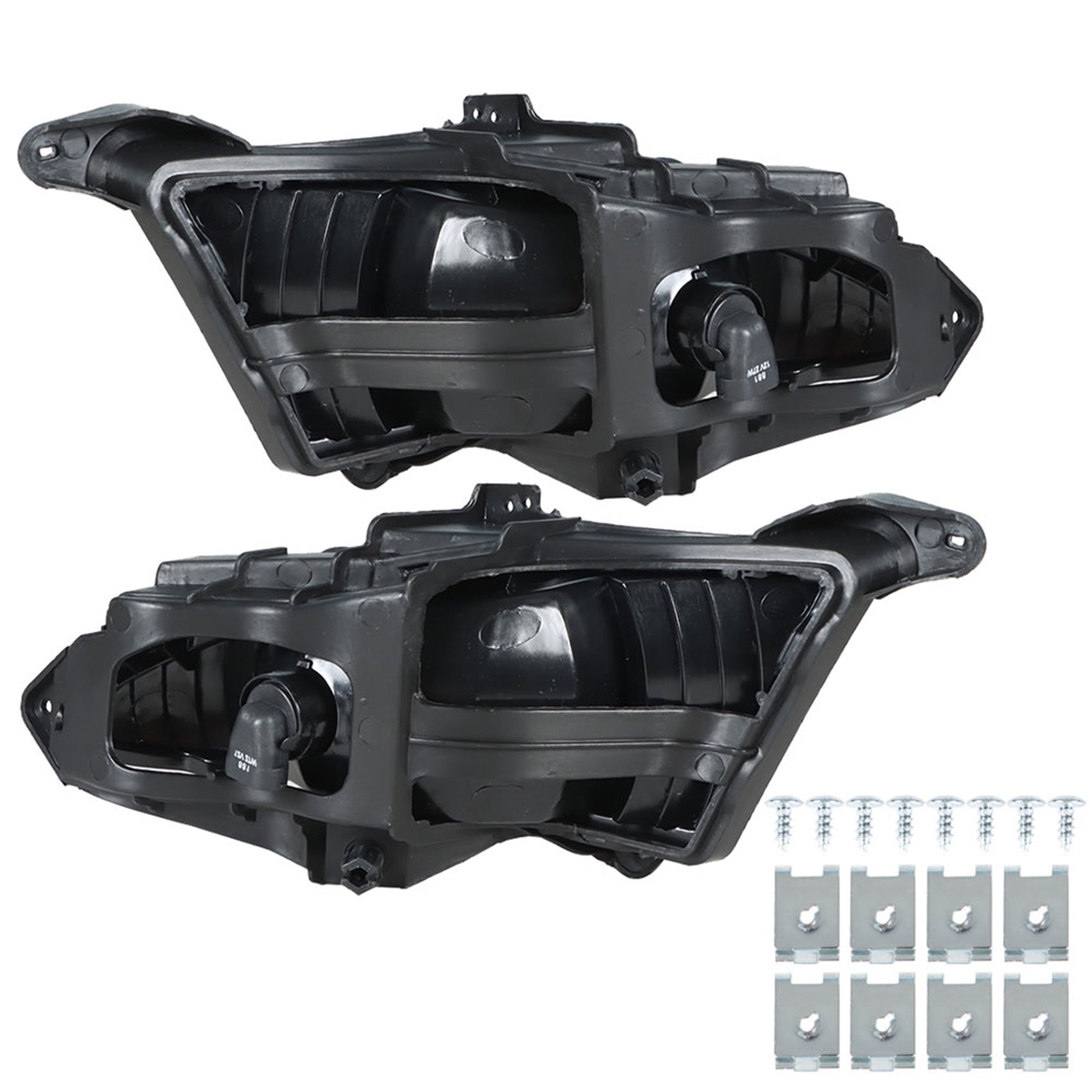 Front Bumper Fog Light Lamp w/881 Bulbs Left&Right For 2007-2010 Hyundai Elantra