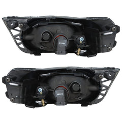 TOPPARTZ Fog Lights Assembly Replacement for 2009 2010 2011 Honda Civic Sedan Clear Lens Bumper Fog Lamp Left+Right Side (Passenger & Driver Side)