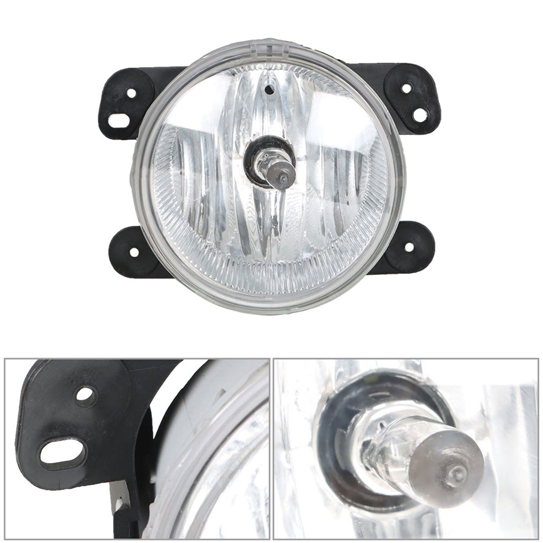 TOPPARTZ Fog Lights Assembly Replacement for 2011 2012 2013 2014 Dodge Clear Lens Bumper Fog Lamp Left+Right Side(Passenger & Driver Side)