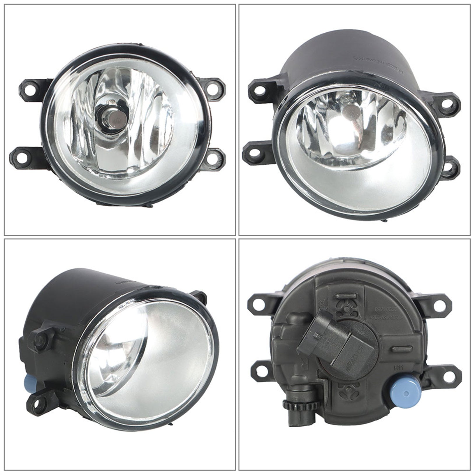 TOPPARTZ Fog Lights Assembly for 2012- 2015 Toyota Tacoma Left+Right Side