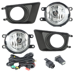 TOPPARTZ Fog Lights Assembly for 2012- 2015 Toyota Tacoma Left+Right Side
