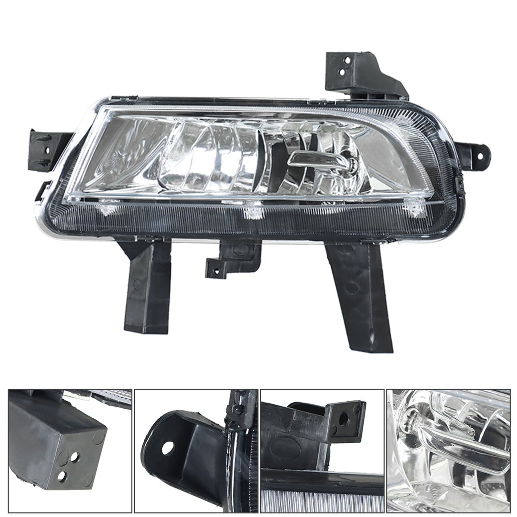 TOPPARTZ Fog Lights Assembly Replacement for 2014 2015 2016 Buick LaCrosse Clear Lens Bumper Fog Lamp Left+Right Side (Passenger & Driver Side)