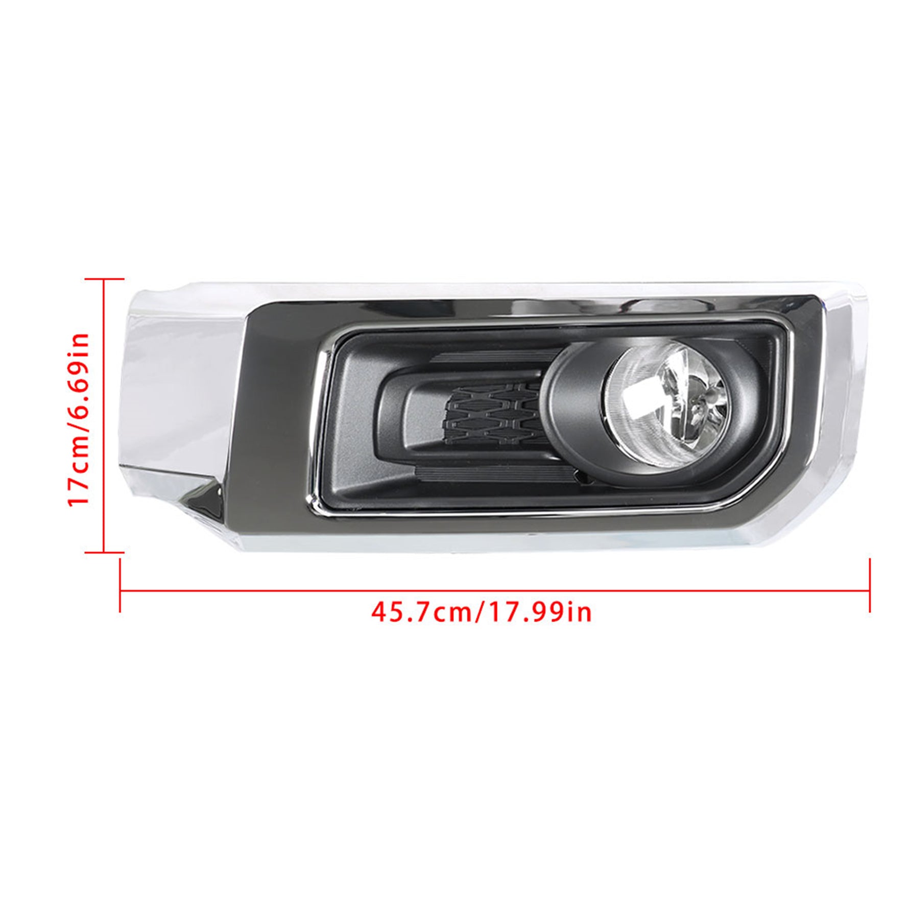 TOPPARTZ Fog Lights Assembly Replacement for 2014-2021 Toyota 4Runner Limited Clear Lens Bumper Fog Lamp Left+Right Side (Passenger & Driver Side)