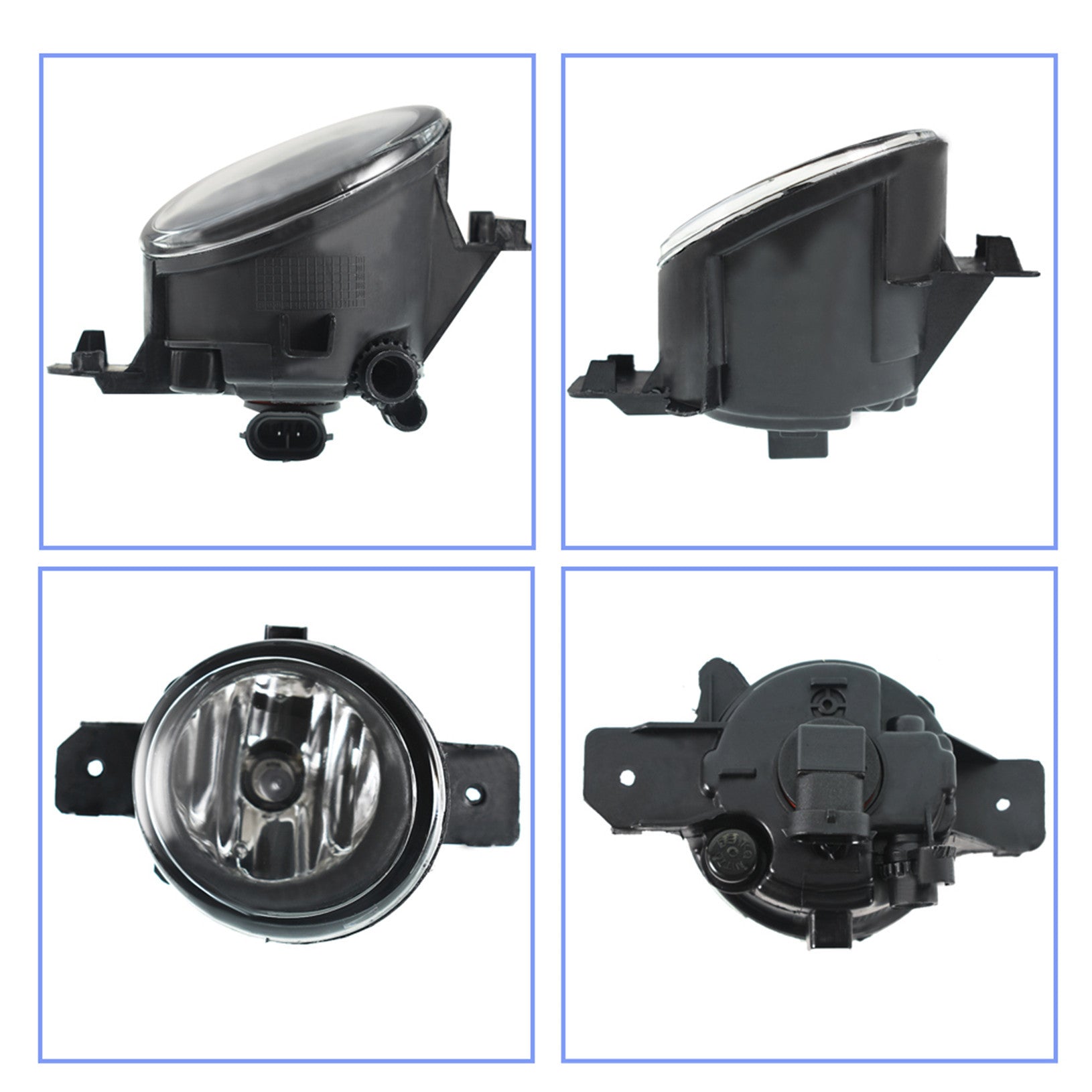 Fog Lights Bumper Lamps w/Switch/Harness/Relay/Wiring For 15-20 Nissan Murano
