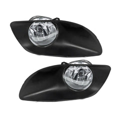 TOPPARTZ For 06-11 Yaris 4-Dr Sedan Clear Lens Front Bumper Fog Light/Lamp+Switch