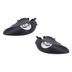 TOPPARTZ For 06-11 Yaris 4-Dr Sedan Clear Lens Front Bumper Fog Light/Lamp+Switch
