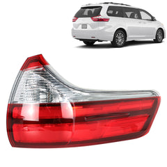 TOPPARTZ For 2015-2020 Toyota Sienna Base L LE XLE Right Outer Tail Light Lamp