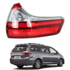 TOPPARTZ For 2015-2020 Toyota Sienna Base L LE XLE Right Outer Tail Light Lamp
