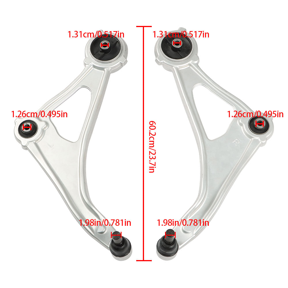 TOPPARTZ For Nissan Altima 2015-2018 Maxima 2016-2019 Front Lower Control Arm Set of 2