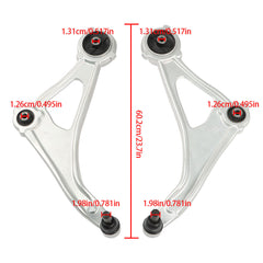TOPPARTZ For Nissan Altima 2015-2018 Maxima 2016-2019 Front Lower Control Arm Set of 2
