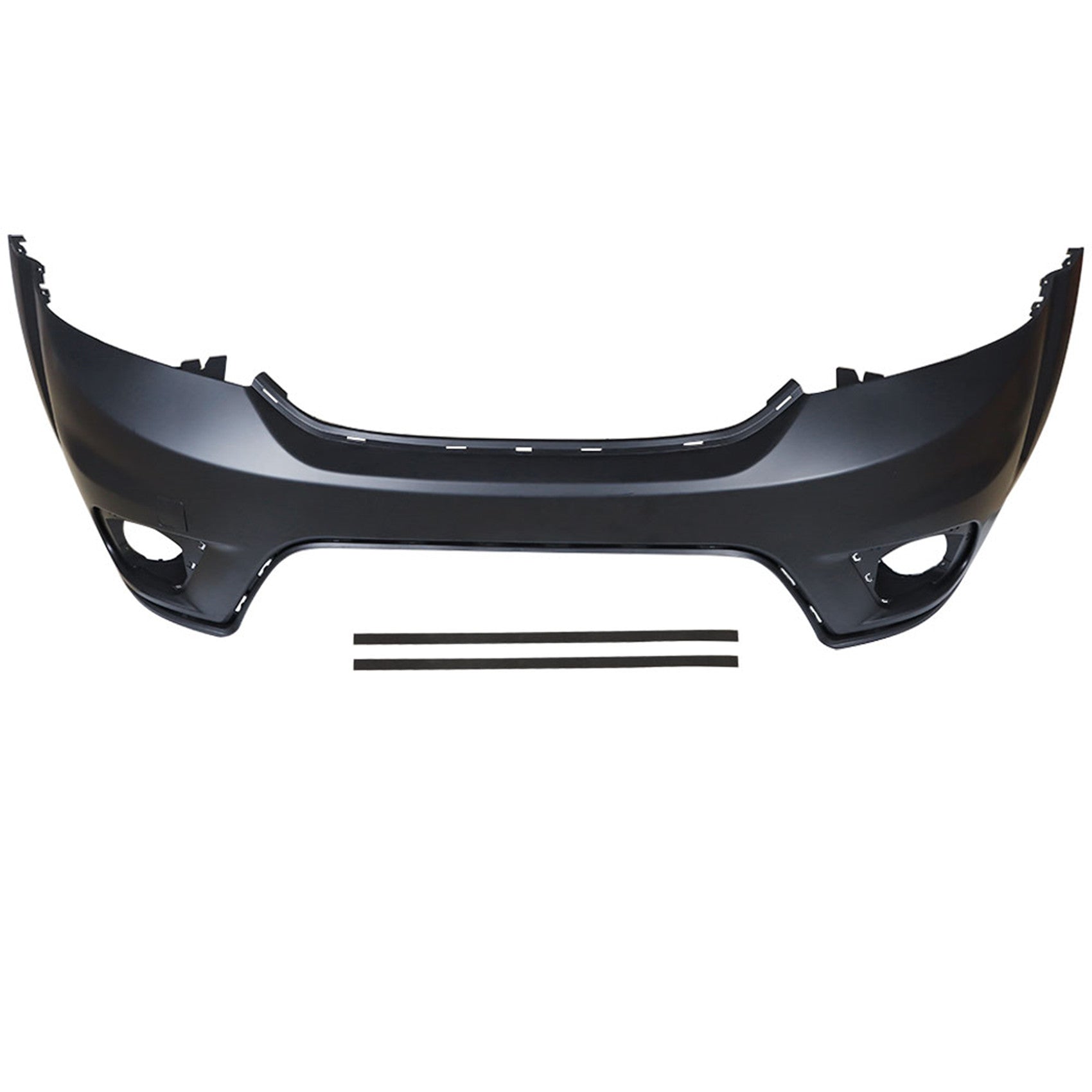 Front Bumper Cover w/ Fog Lamp Holes For 2011 2012 2013-2018 Dodge Journey Sport