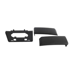 TOPPARTZ Front Bumper Guards Pads License Plate Frame Bracket Replacement for 2009-2014 Ford F-150 9L3Z17E810B 9L3Z17A385A