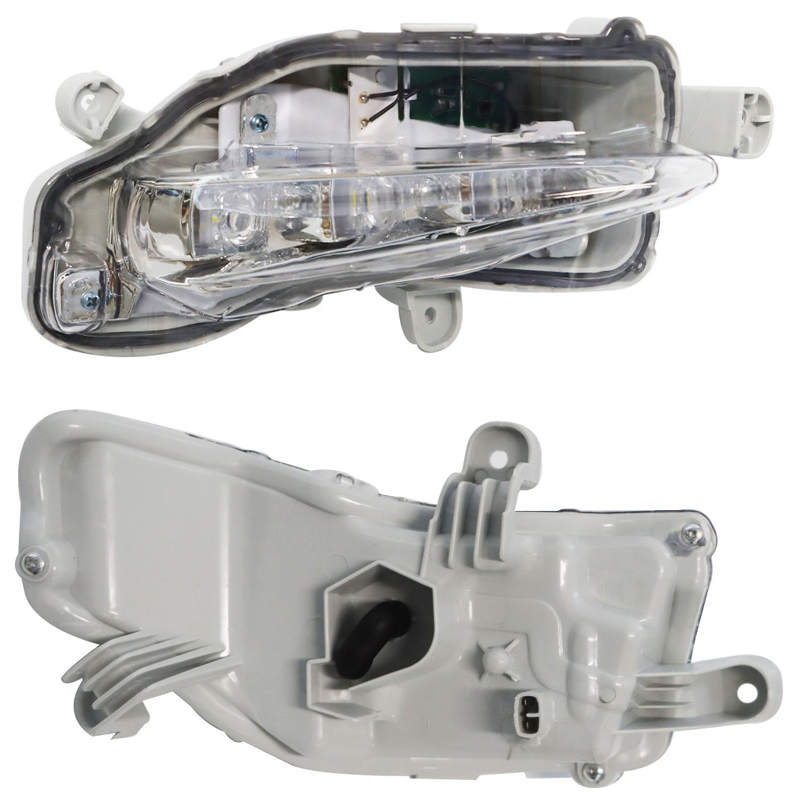 TOPPARTZ Front Bumper LED Fog Light w/Wiring+Switch For Toyota Corolla 2017-2019 Sedan