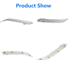TOPPARTZ Front Bumper Molding Chrome Trim Set L and R Replacement for 2005-2010 Chrysler 300 5.7L Engine Chrome Plastic 4805939AA, 4805938AA