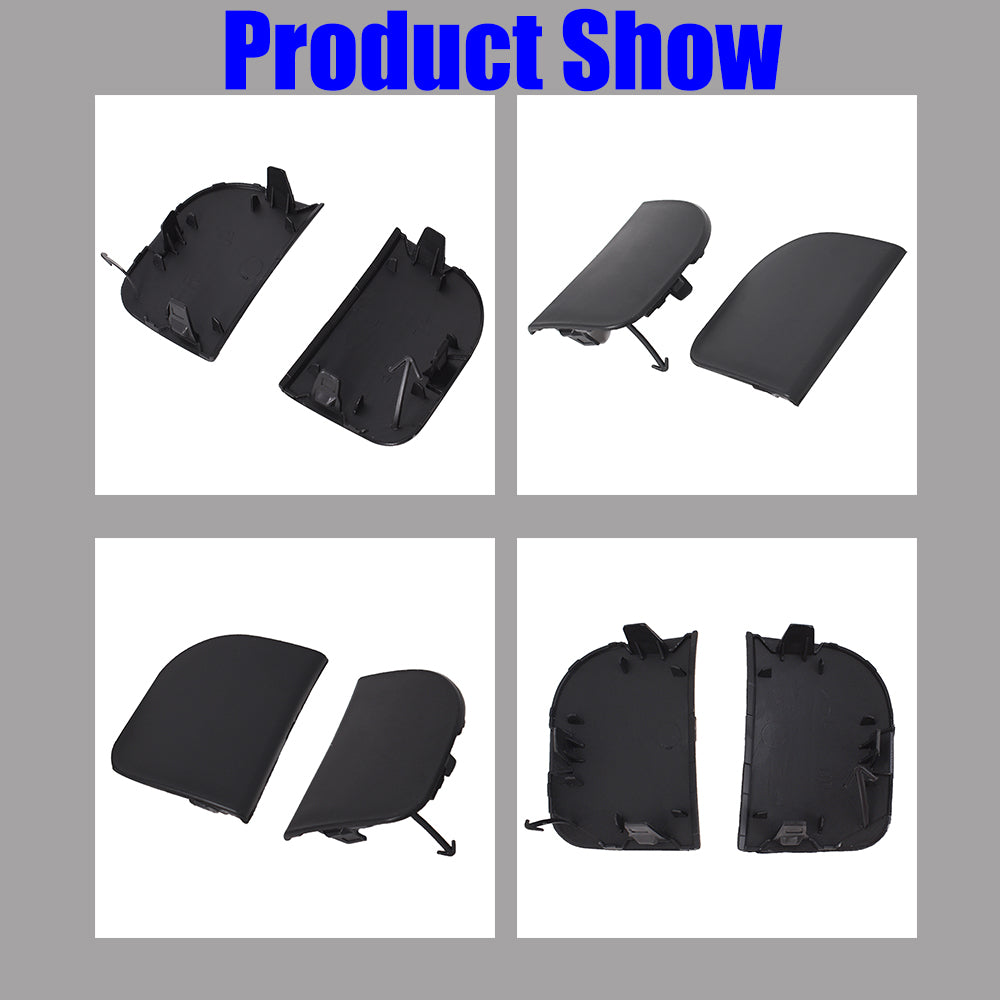 TOPPARTZ Front Bumper Tow Eye Hook Cover Cap For 2012-2015 TOYOTA Prius 2PCS