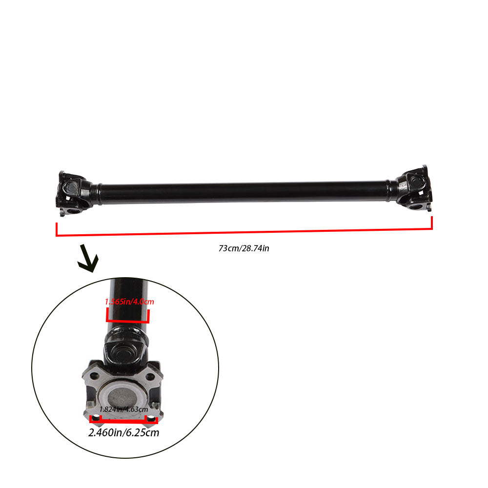 TOPPARTZ Front Drive Shaft For BMW 528i 535i 550i 650i 750i 750iL xDrive AWD